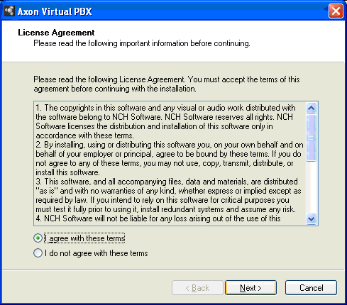 Guía de Configuración de AXON Virtual PBX