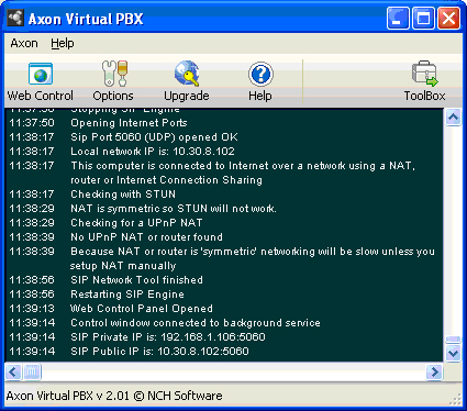 Guía de Configuración de AXON Virtual PBX